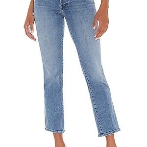 MOTHER The Pixie Insider Ankle Group Bathing Size 27 Button Fly Medium Wash